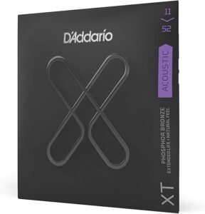 D'Addario XTAPB1152 - Cuerdas de guitarra acústica con revestimiento de bronce fosforoso