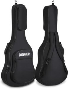 Funda Donner para Guitarra Acústica de 36 Pulgadas en Negro