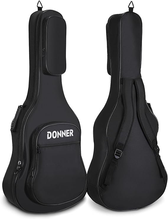 Funda Donner para Guitarra Acústica de 36 Pulgadas en Negro