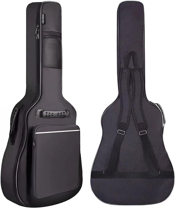 Funda de Guitarra de 40 y 41 Pulgadas, Acolchada y Impermeable