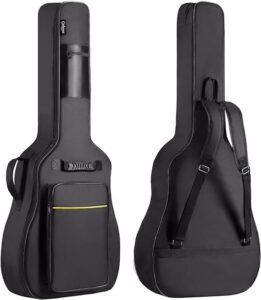 Funda para Guitarra Acolchada Impermeable Cahaya con Doble Correa Ajustable y Gancho para la Espalda