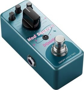 Donner Mod Square II: Pedal de Modulación para Guitarra Eléctrica con 16 Efectos y True Bypass