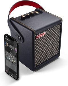 Positive Grid Spark MINI - Amplificador de guitarra inteligente portátil de 10 W con altavoz Bluetooth